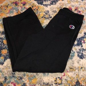 Black Champion Sweatpants